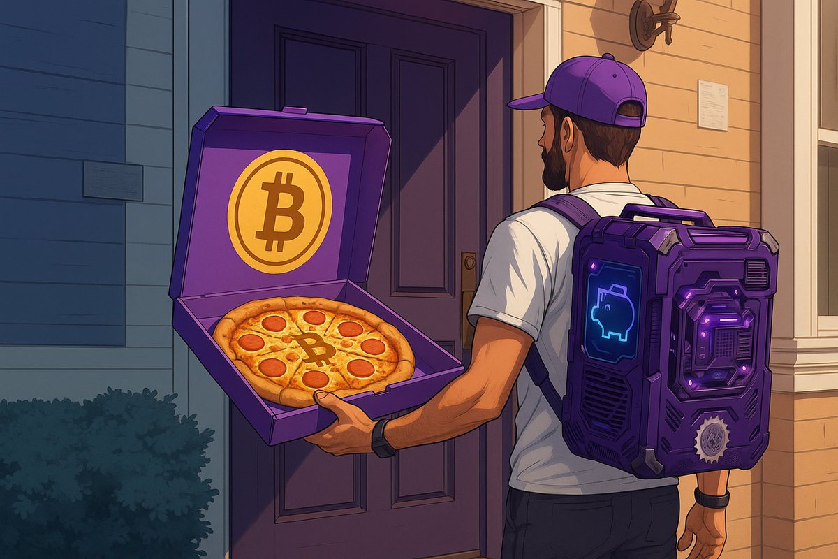 Your pizza delivery guy shows up with 10,000 BTC and no pizza.

It’s 2010, on what may or may not become #BitcoinPizzaDay 

What do you do?