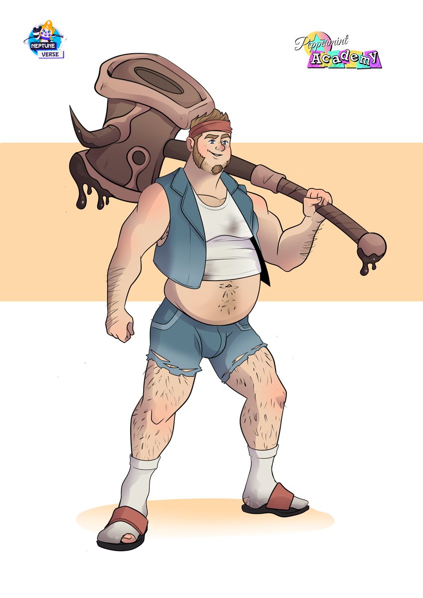 Uncle Brian, Rick's brother, a terra-aqua fighter.