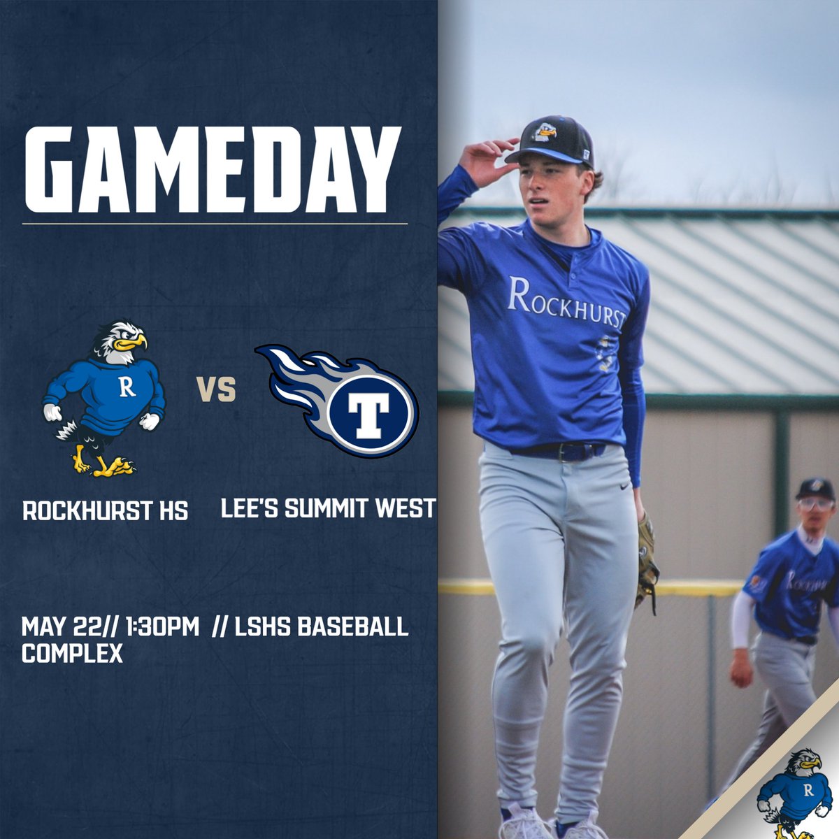 Hawklets take on Lee's Summit West today at 1:30pm in the District Quarterfinal!