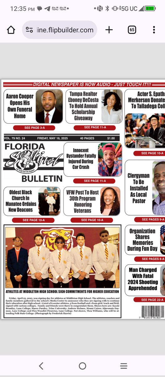 We here 22nd and Osborne....