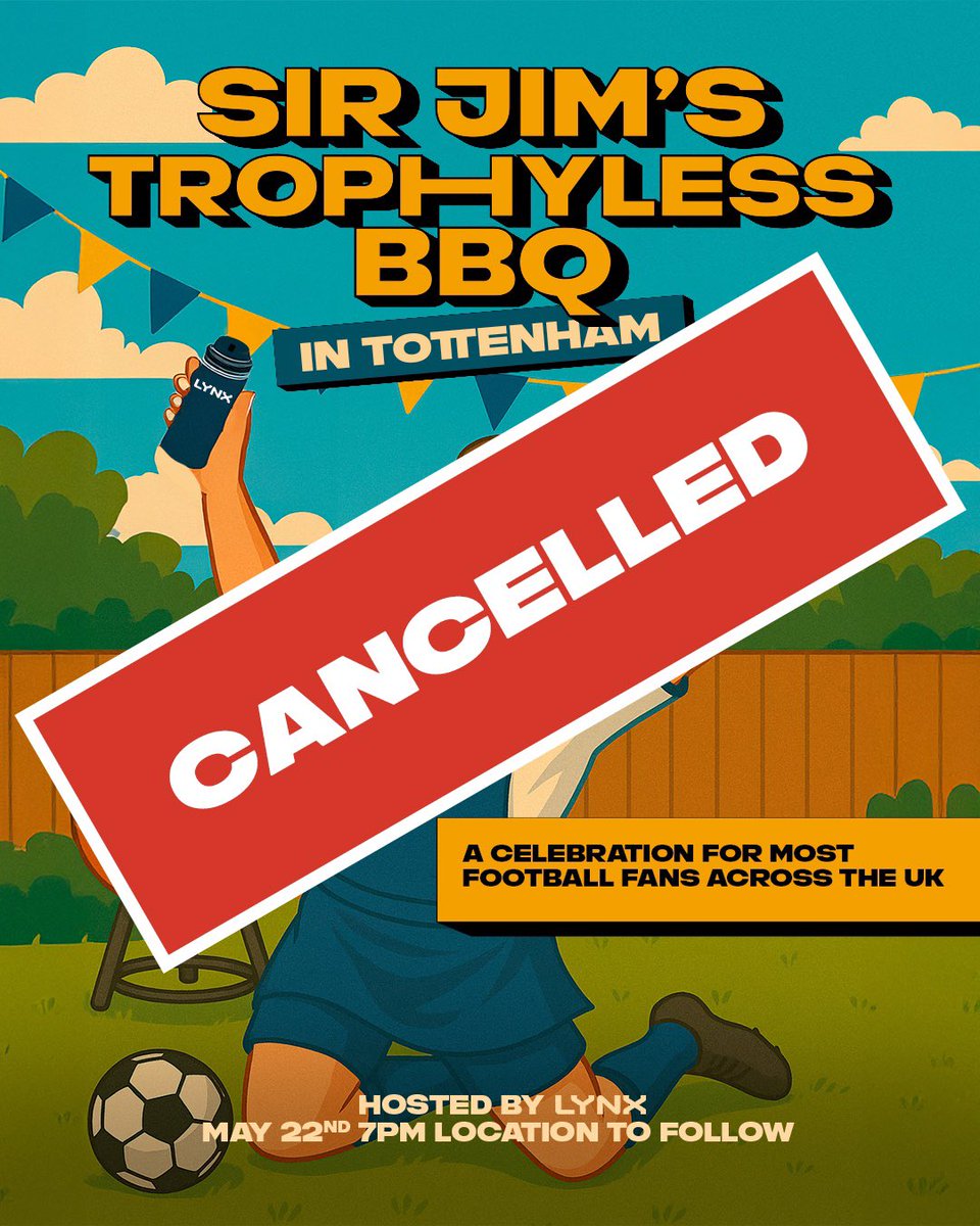 lynx's tweet image. we go again next year, mate. @currys can you sort us?