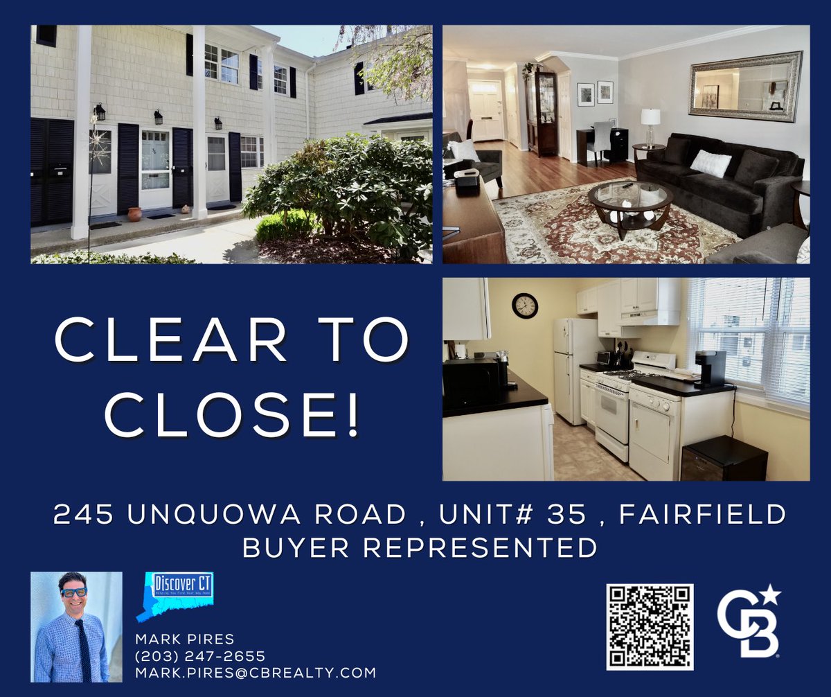 realmarkpires's tweet image. Very excited for my clients!
Need Real Estate Assistance in CT?
Call or DM!
203-247-2656

New episode of Discover CT today at 6pm

Fairfield CT Street Chats, Rockstar Invite, Talent Search &amp;amp; Market Stats🎶
youtu.be/pyKDSCWlFFo
#cleartoclose #ctrealtor #realtorlife #discoverct