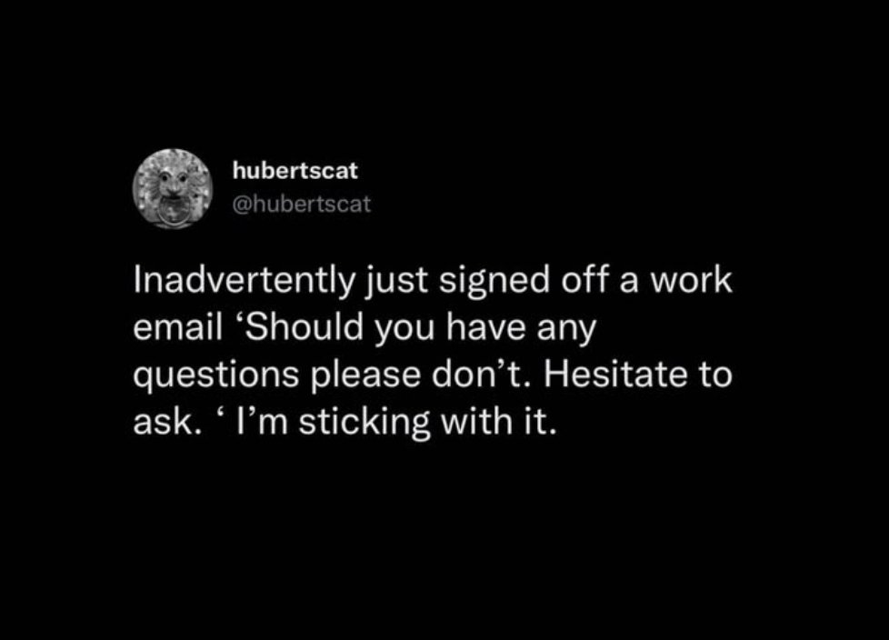 PythonistLady's tweet image. Old, yet gold! 😅😂🤣
#punctuation #language #work