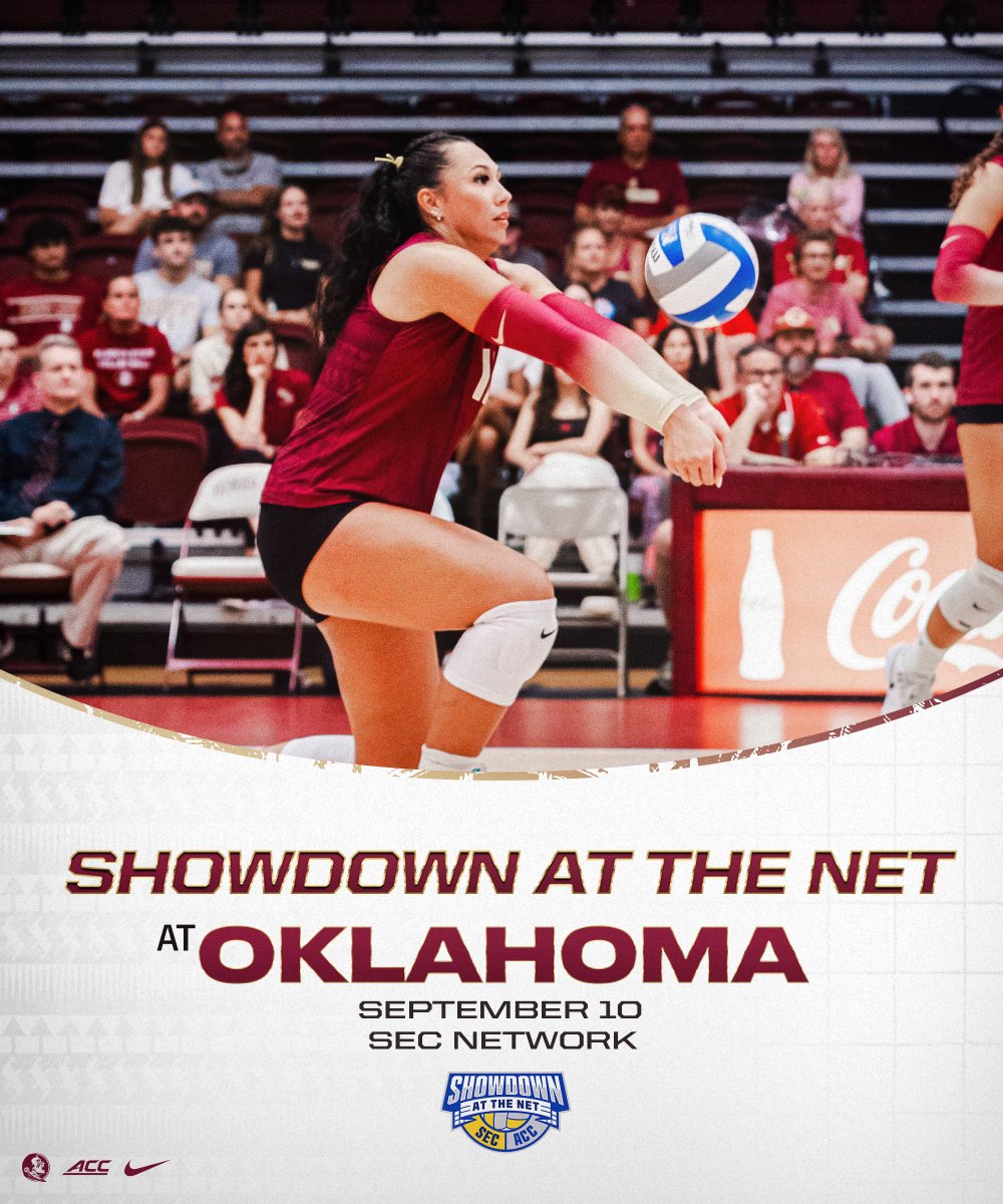 FSU_Volleyball's tweet image. See y&apos;all in Norman🍢

#OneTribe