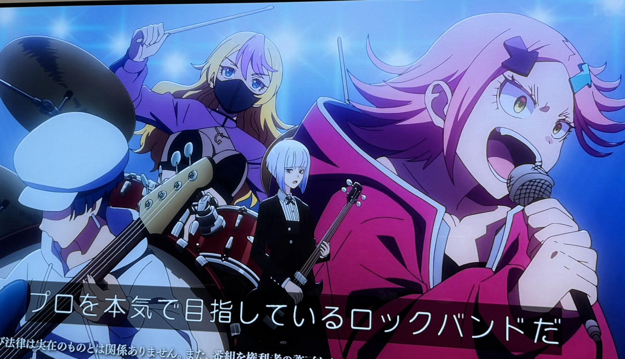 ロックは淑女の嗜みでして　ポスター TVアニメ『ロックは淑女の嗜みでして』最新情報！“キャラクター
