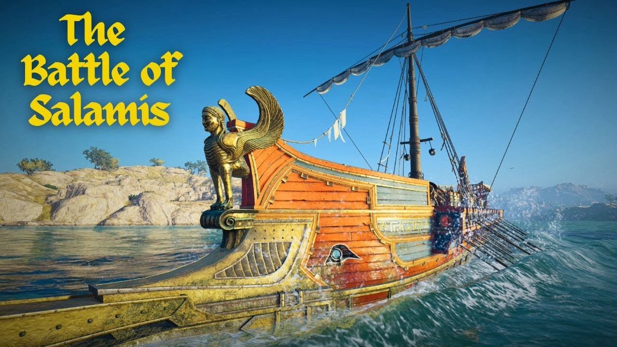 hinde_mr's tweet photo. New video coming this weekend on Salamis! Lots of fun making this one! 

#Salamis #GreekHistory #AncientGreece #BattleofSalamis #AssassinsCreed #ACOdyssey #AssassinsCreedOdyssey https://t.co/HqmsNfQ34J