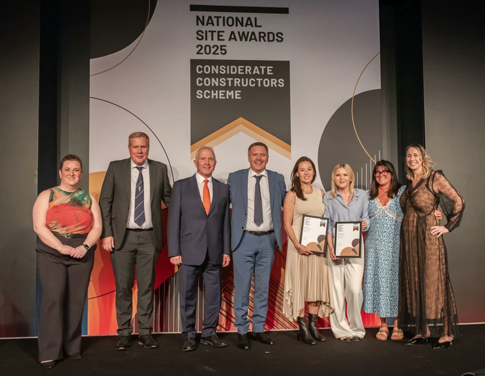 Sir Robert McAlpine (@wearemcalpine) on Twitter photo Congratulations to the project team delivering 2FA for <a href="/britishland/">British Land</a> on receiving Gold at the <a href="/CCScheme/">Considerate Constructors Scheme</a> Awards & the seven other <a href="/WeAreMcAlpine/">Sir Robert McAlpine</a> sites recognised at the CCS National Site Awards 👉srm.com/news-and-comme… Congratulations to the project team delivering 2FA for <a href="/britishland/">British Land</a> on receiving Gold at the <a href="/CCScheme/">Considerate Constructors Scheme</a> Awards & the seven other <a href="/WeAreMcAlpine/">Sir Robert McAlpine</a> sites recognised at the CCS National Site Awards 👉srm.com/news-and-comme…