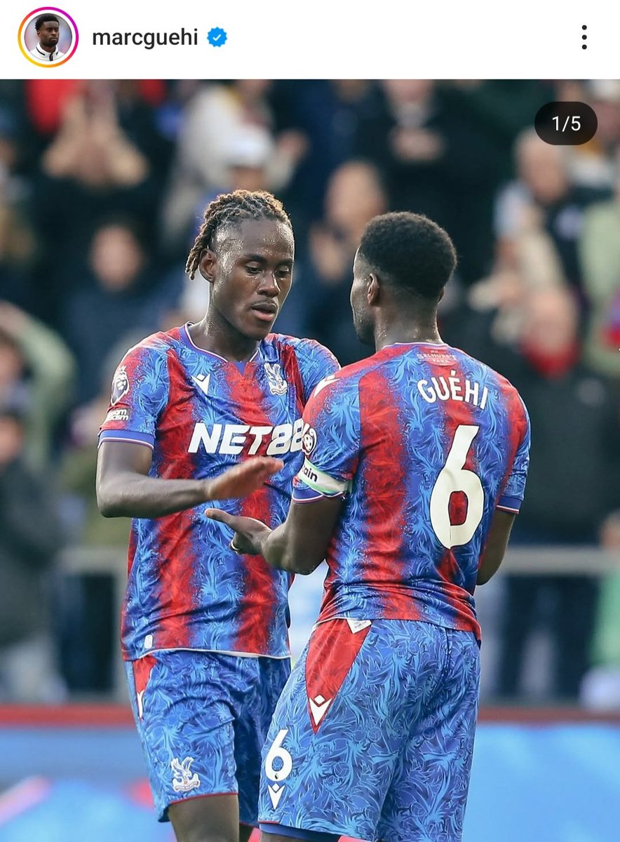 🚨 Marc Guéhi via IG. 

"I know he’s a Chelsea player right now, but let’s show some love to Trevor Chalobah for also playing a big part in our success this year, thank you brother🙏🏾"

#CFC