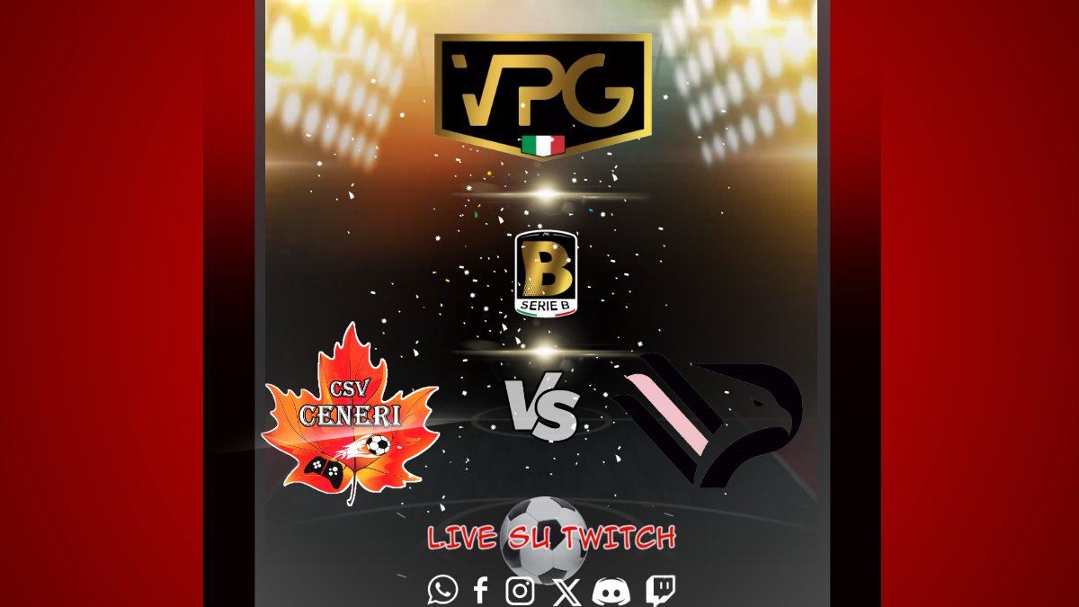 CSV Ceneri (@csv_ceneri) on Twitter photo โฝMatch Day esportโฝ
๐
| 22-05-25
๐ | <a href="/OfficialVPG/">Virtual Pro Gaming</a>
โฐ | 22:40
๐ | <a href="/PalermoEsports/">Palermo Esports</a>
๐บ | Canale Streaming
twitch.tv/csv_ceneri
<a href="/pctransfermarkt/">๐ฎ๐น PRO CLUBS TRANSFERMARKT๐</a> <a href="/NewsProclub/">News Proclub</a> <a href="/ProClubITALIA/">ProClub ITALIA</a> <a href="/tanadelproclub/">La Tana del ProClub</a> <a href="/Tutto_ProClub/">Tutto ProClub</a> <a href="/RTAllProClub/">RETWEET ALL PROCLUB</a> <a href="/HouseOfProClub/">H๐ ๐ฆ๐ค๐ ๐๐ P๐ฃ๐ C๐๐ฆ๐</a> <a href="/pctransfermarkt/">๐ฎ๐น PRO CLUBS TRANSFERMARKT๐</a> @MERCATO_PROCLUB โฝMatch Day esportโฝ
๐
| 22-05-25
๐ | <a href="/OfficialVPG/">Virtual Pro Gaming</a>
โฐ | 22:40
๐ | <a href="/PalermoEsports/">Palermo Esports</a>
๐บ | Canale Streaming
twitch.tv/csv_ceneri
<a href="/pctransfermarkt/">๐ฎ๐น PRO CLUBS TRANSFERMARKT๐</a> <a href="/NewsProclub/">News Proclub</a> <a href="/ProClubITALIA/">ProClub ITALIA</a> <a href="/tanadelproclub/">La Tana del ProClub</a> <a href="/Tutto_ProClub/">Tutto ProClub</a> <a href="/RTAllProClub/">RETWEET ALL PROCLUB</a> <a href="/HouseOfProClub/">H๐ ๐ฆ๐ค๐ ๐๐ P๐ฃ๐ C๐๐ฆ๐</a> <a href="/pctransfermarkt/">๐ฎ๐น PRO CLUBS TRANSFERMARKT๐</a> @MERCATO_PROCLUB