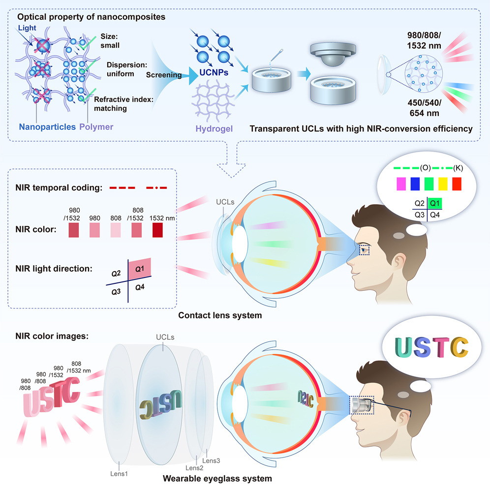 Infrared contact lenses allow people to see in the dark, even with their eyes closed. cell.com/cell/fulltext/…

<a href="/USTCGlobal/">USTC Global</a> Yuqian Ma &amp; colleagues
<a href="/CellCellPress/">Cell</a>