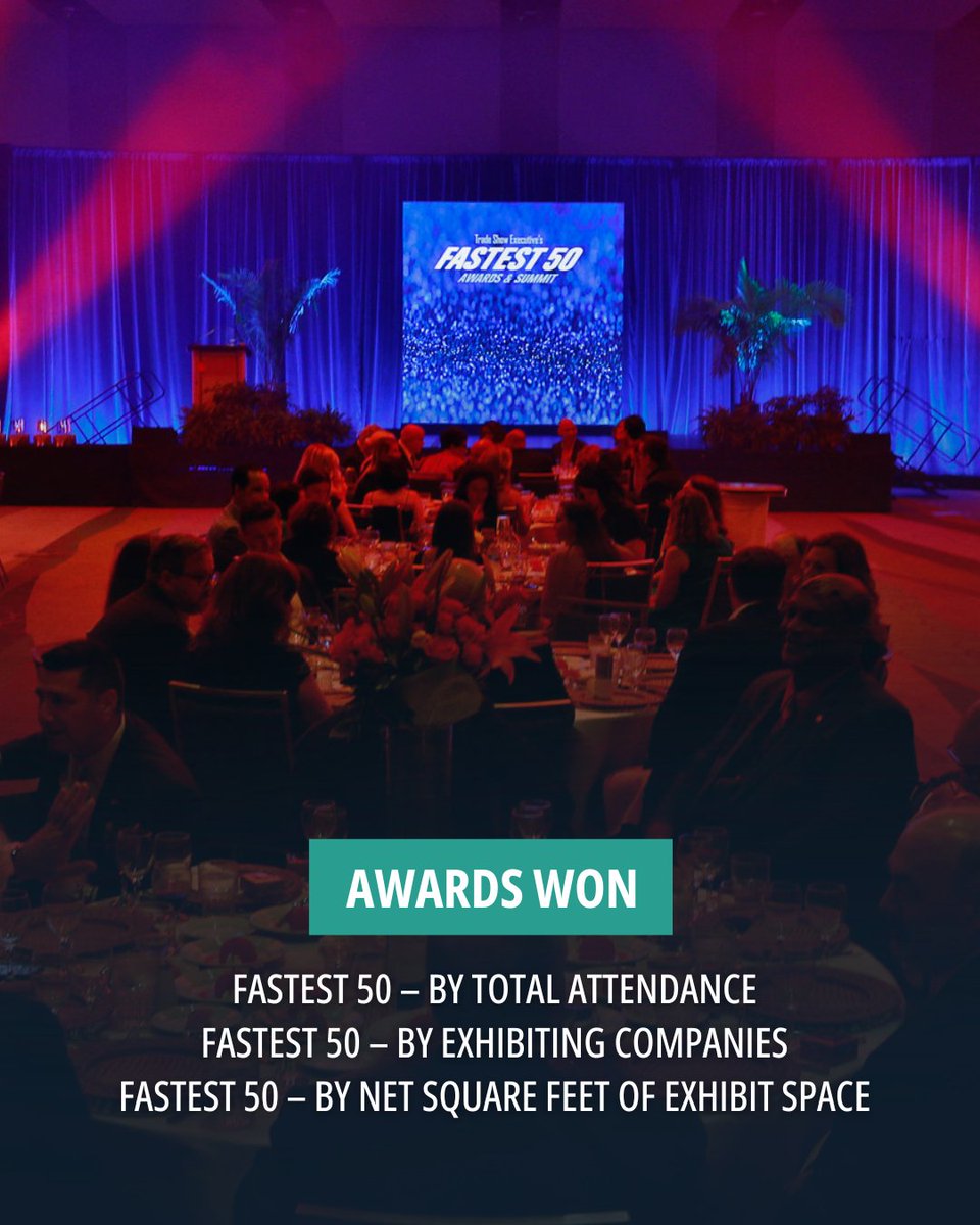 MINExpo INTL (@minexpointl) on Twitter photo We’re honored to be recognized as one of the <a href="/TradeShowExec/">Trade Show Executive</a>'s Fastest 50 events in 2024! 🏆 With 45,000+ attendees and 2,000+ exhibitors, #MINExpo is the premier global event for the #mining industry to connect and explore the latest innovations in the industry. We’re honored to be recognized as one of the <a href="/TradeShowExec/">Trade Show Executive</a>'s Fastest 50 events in 2024! 🏆 With 45,000+ attendees and 2,000+ exhibitors, #MINExpo is the premier global event for the #mining industry to connect and explore the latest innovations in the industry.