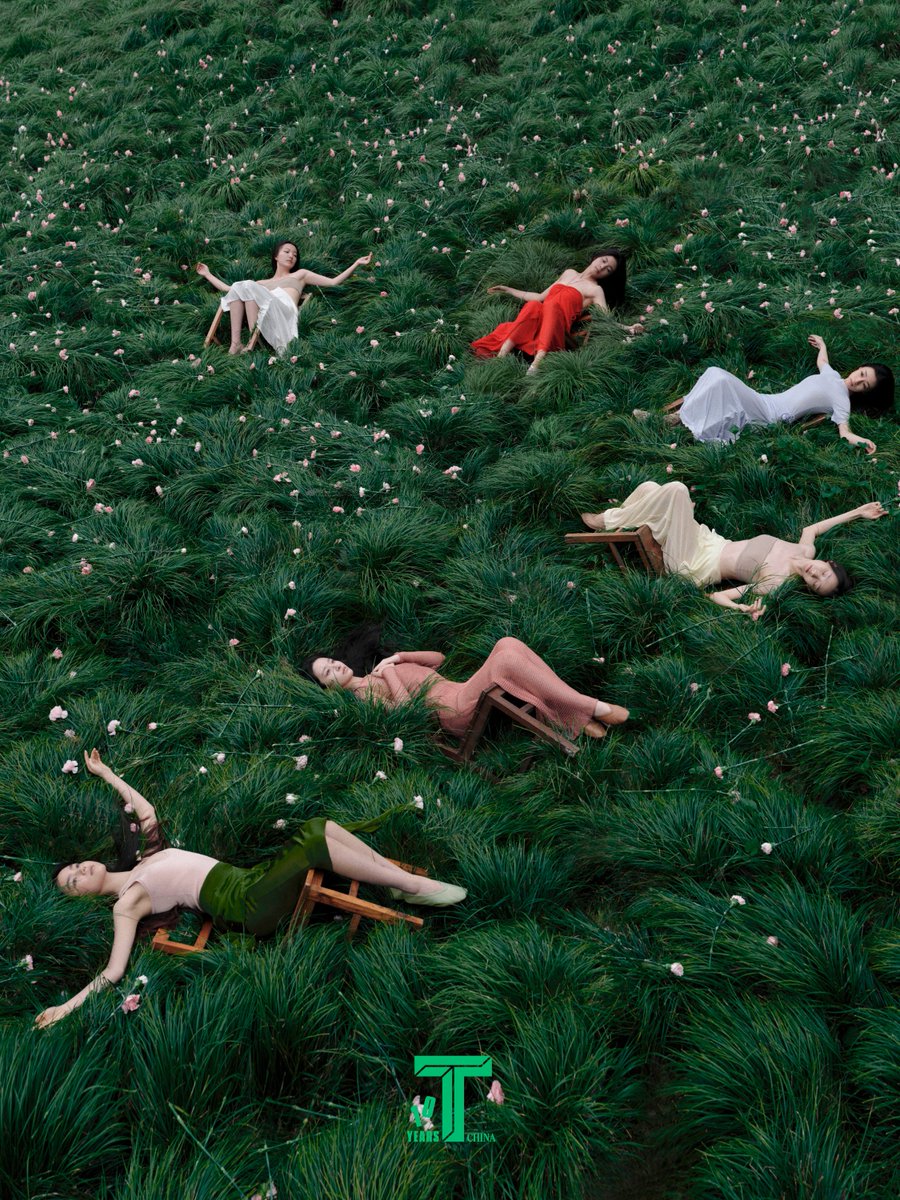 beautiful cover by t magazine china, may 2025 issue photographed by leslie zhang