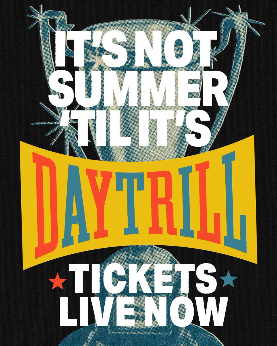 Tickets for DAY TRILL on Saturday, June 28th are now available: staysilent.co/87bfb8