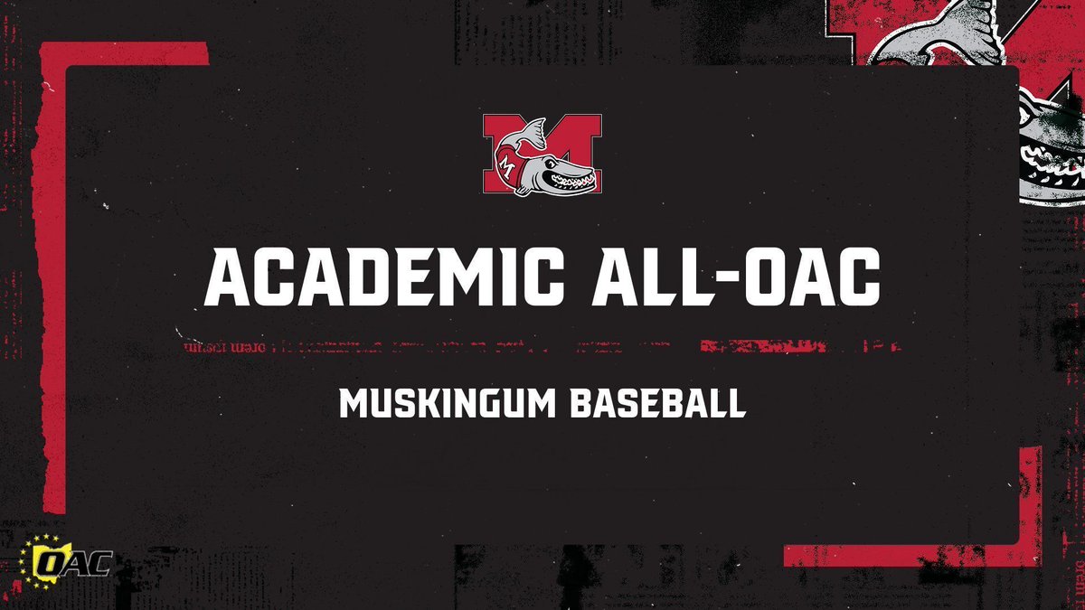 Muskingum Athletics (@fightingmuskies) on Twitter photo The Ohio Athletic Conference has named 11 Muskingum Baseball student-athletes to the Academic All-OAC Honor Roll! #DefendTheM <a href="/brandonhannahs/">Brandon Hannahs</a> <a href="/Orbit907News/">Orbit Media</a> <a href="/WHIZscores/">WHIZ Sports</a> <a href="/AVCSCORES/">AVC Sports</a> <a href="/DresdenBuzz/">dresdenbuzz</a> <a href="/OHAthleticConf/">Ohio Athletic Conference</a> <a href="/MuskieBaseball_/">Muskingum Baseball</a> The Ohio Athletic Conference has named 11 Muskingum Baseball student-athletes to the Academic All-OAC Honor Roll! #DefendTheM <a href="/brandonhannahs/">Brandon Hannahs</a> <a href="/Orbit907News/">Orbit Media</a> <a href="/WHIZscores/">WHIZ Sports</a> <a href="/AVCSCORES/">AVC Sports</a> <a href="/DresdenBuzz/">dresdenbuzz</a> <a href="/OHAthleticConf/">Ohio Athletic Conference</a> <a href="/MuskieBaseball_/">Muskingum Baseball</a>