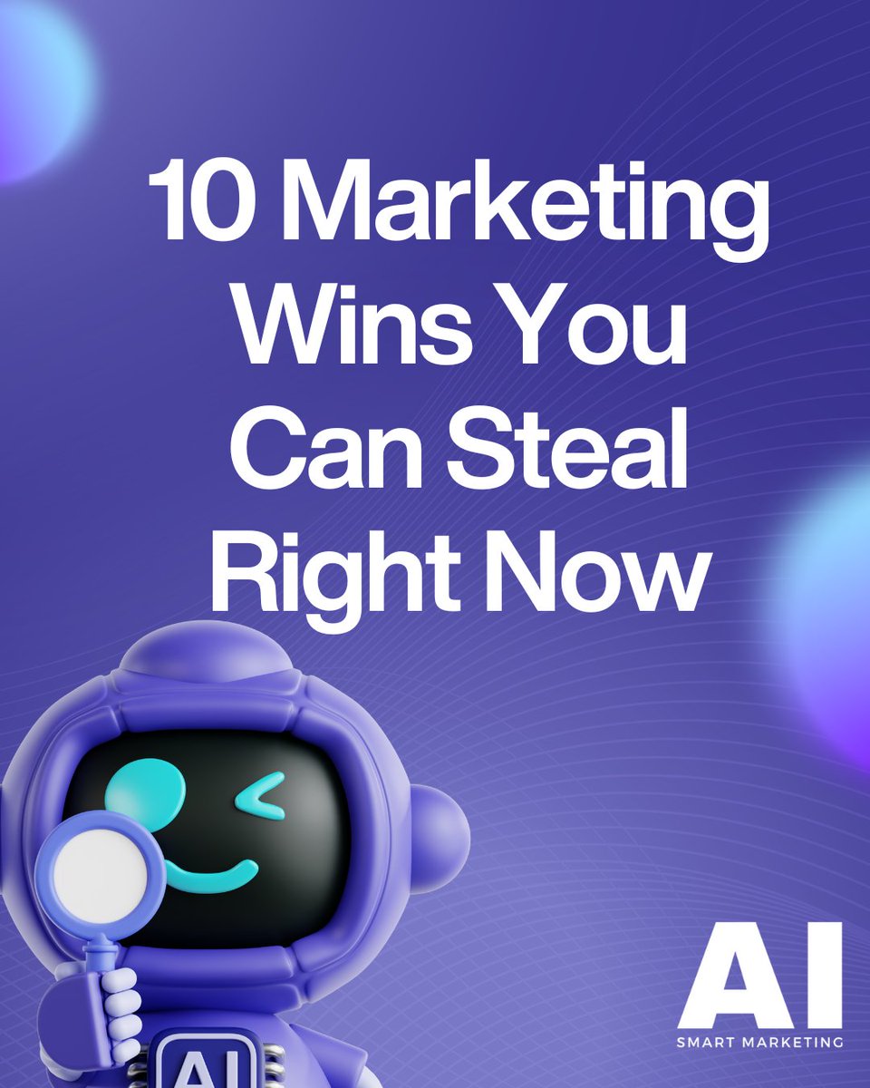 anrickett's tweet photo. 🚀 Boost your marketing game with AI!
Save hours, reach more leads, and make content that sticks. 💡
✅ AI videos for local ads
✅ Automated lead follow-ups
✅ 60+ content pieces from 1 video
The future of marketing is here. Are you in?
#AI #Marketing #DigitalTransformation https://t.co/Y7CYJw9rAn