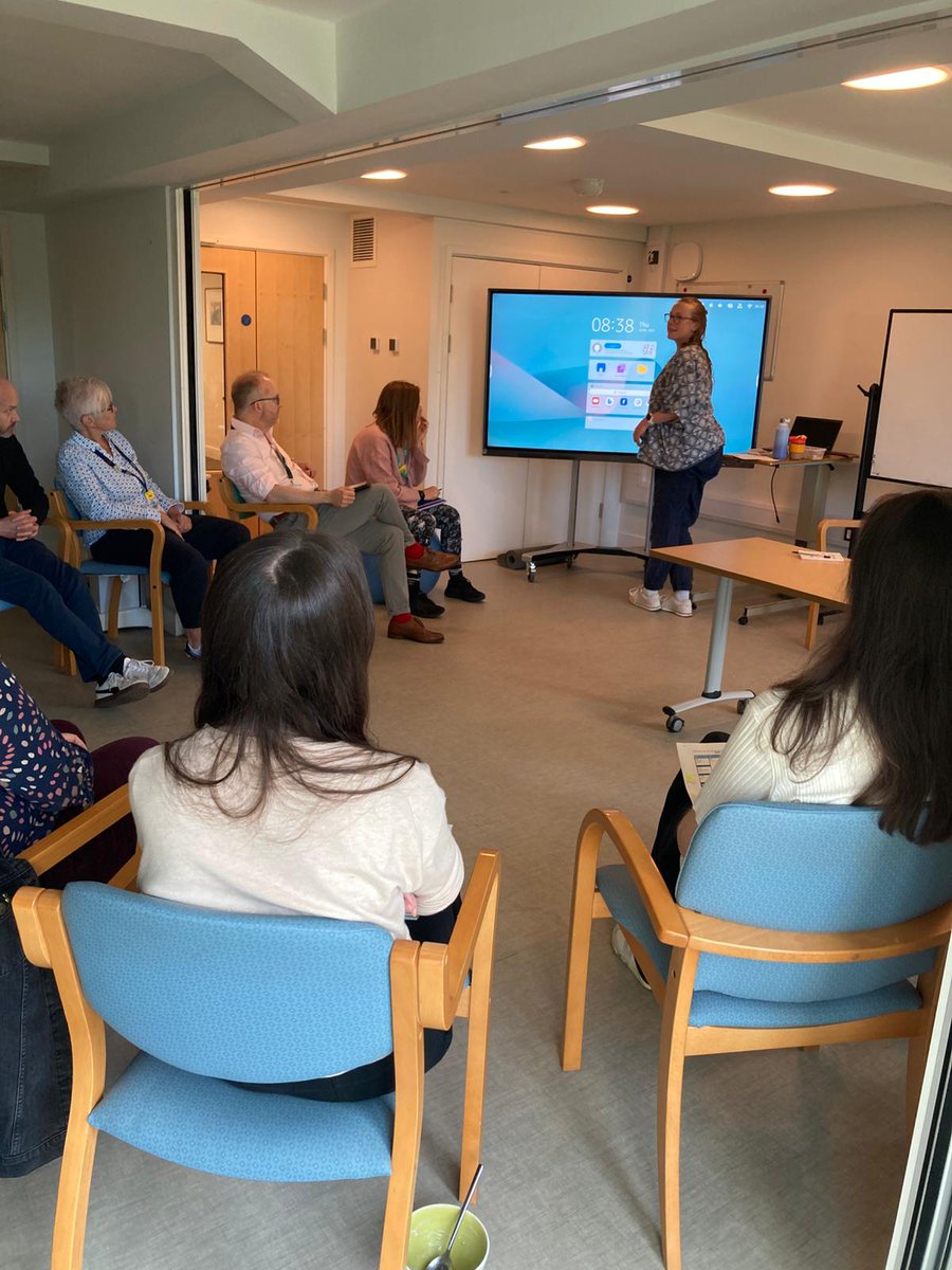 Team training this morning on our new smart boards. Thanks to BCPS co-production team in helping with our bid and to the RUHX charitable fund for funding our two new boards! #Smartboards #RUHX #BCT