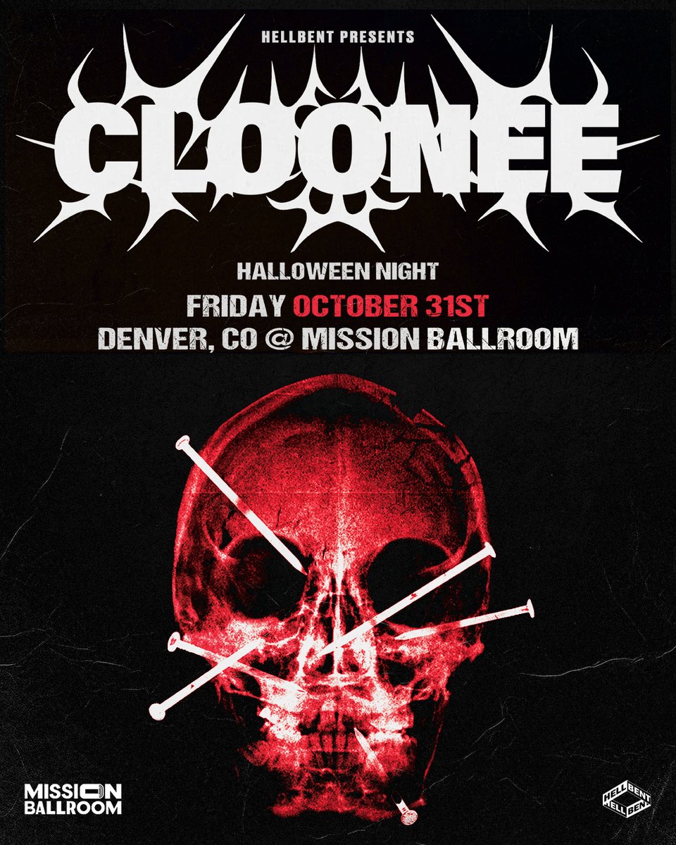 Plotting our Halloween Night plans already...

@ClooneeUK at Mission Ballroom🎃
Friday, October 31st

Tickets: socialXPRMNT.com