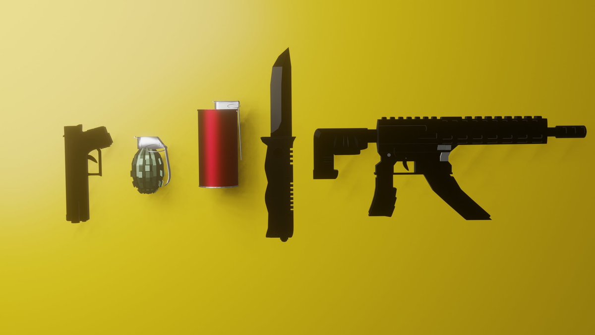 LoremInterV's tweet photo. Stylized Gun Pack | Low-Poly 3D Weapons for FPS Games &amp; Mobile Games!!🔥

Introducing the Stylized Gun Pack – a compact, game-ready 3D asset bundle designed for FPS.

#3DArt #GameAssets #GunPack #IndieDev  
#StylizedArt #FPSDev #UnrealEngine #Unity3D #LowPoly https://t.co/X2f2OwYUun