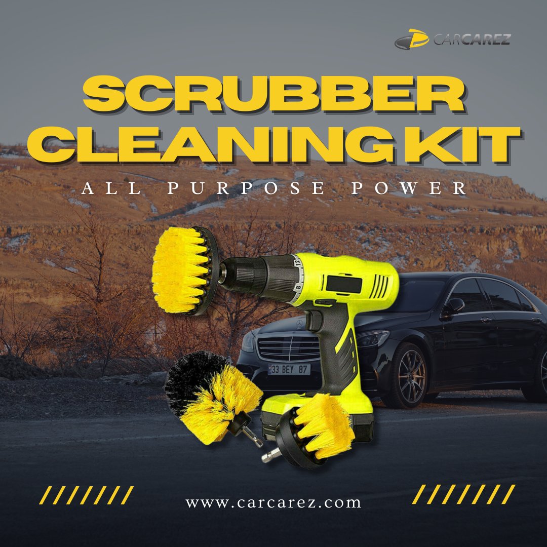 carcarez_usa's tweet image. 📷 Power up your clean game!

From wheels to showers, CARCAREZ’s 3-Piece Power Scrubber Kit turns your drill into a dirt-busting machine. Less scrubbing, more shining!

#PowerClean #DrillBrush #DetailingTools