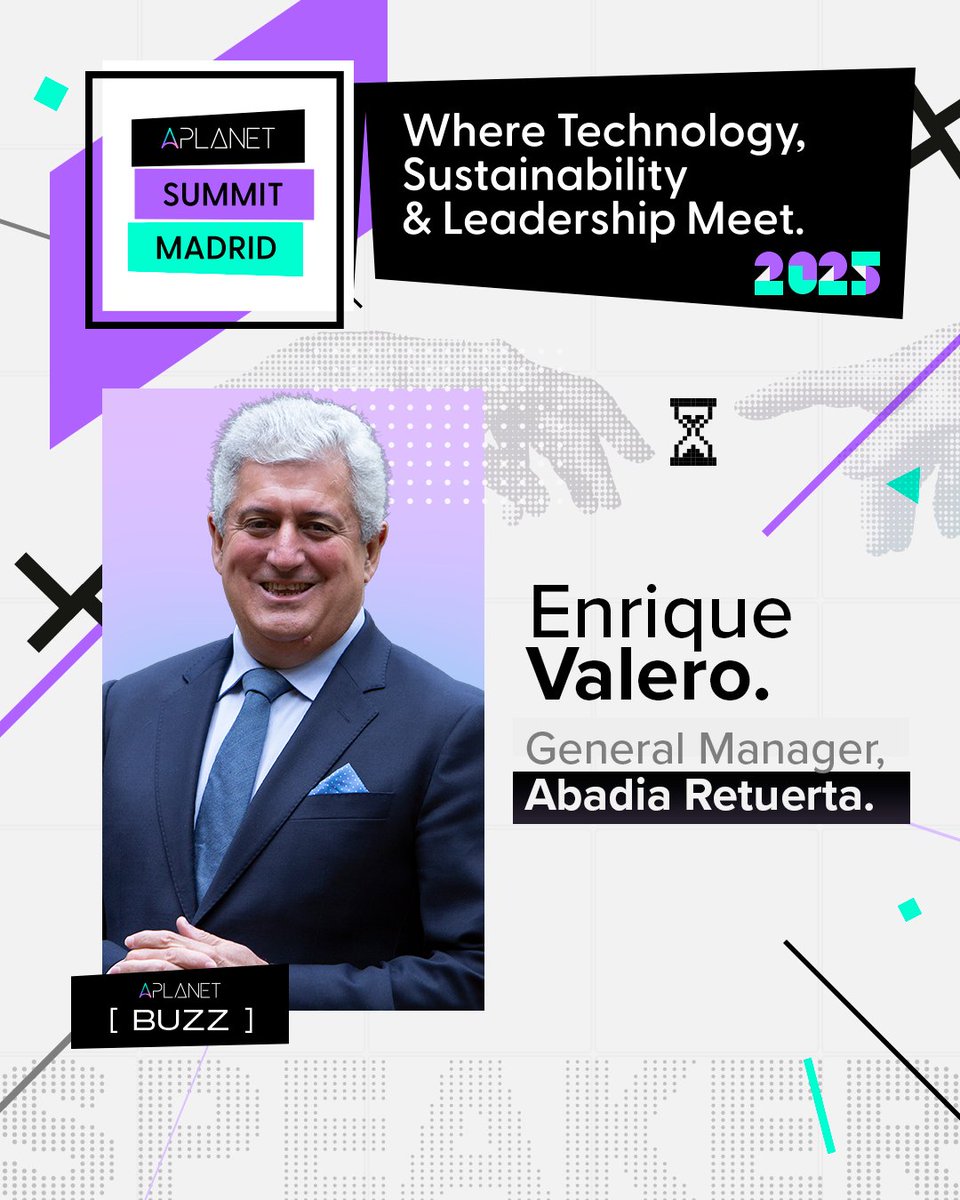 📢 Speaker Spotlight!

Enrique Valero (@abadiaretuerta) joins #APLANETSummitMadrid2025 to explore how ESG compliance can evolve into purpose-driven transformation.

Don’t miss Panel 2 — live June 10 in Madrid or online!

🎟️ Register free:  aplanet.org/campaign/summi…