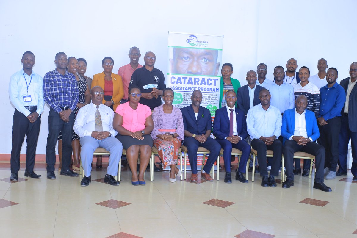 ArungaDr's tweet image. Cataracts disease is one of the leading causes of blindness in Uganda and surgery can be costly for many.
Dr. Arunga's Eye Hospital in partnership with Opportunity Bank launched the Cataract Assistance Program(CAP) in Mbarara where one can have surgery "#see work and #paylater."
