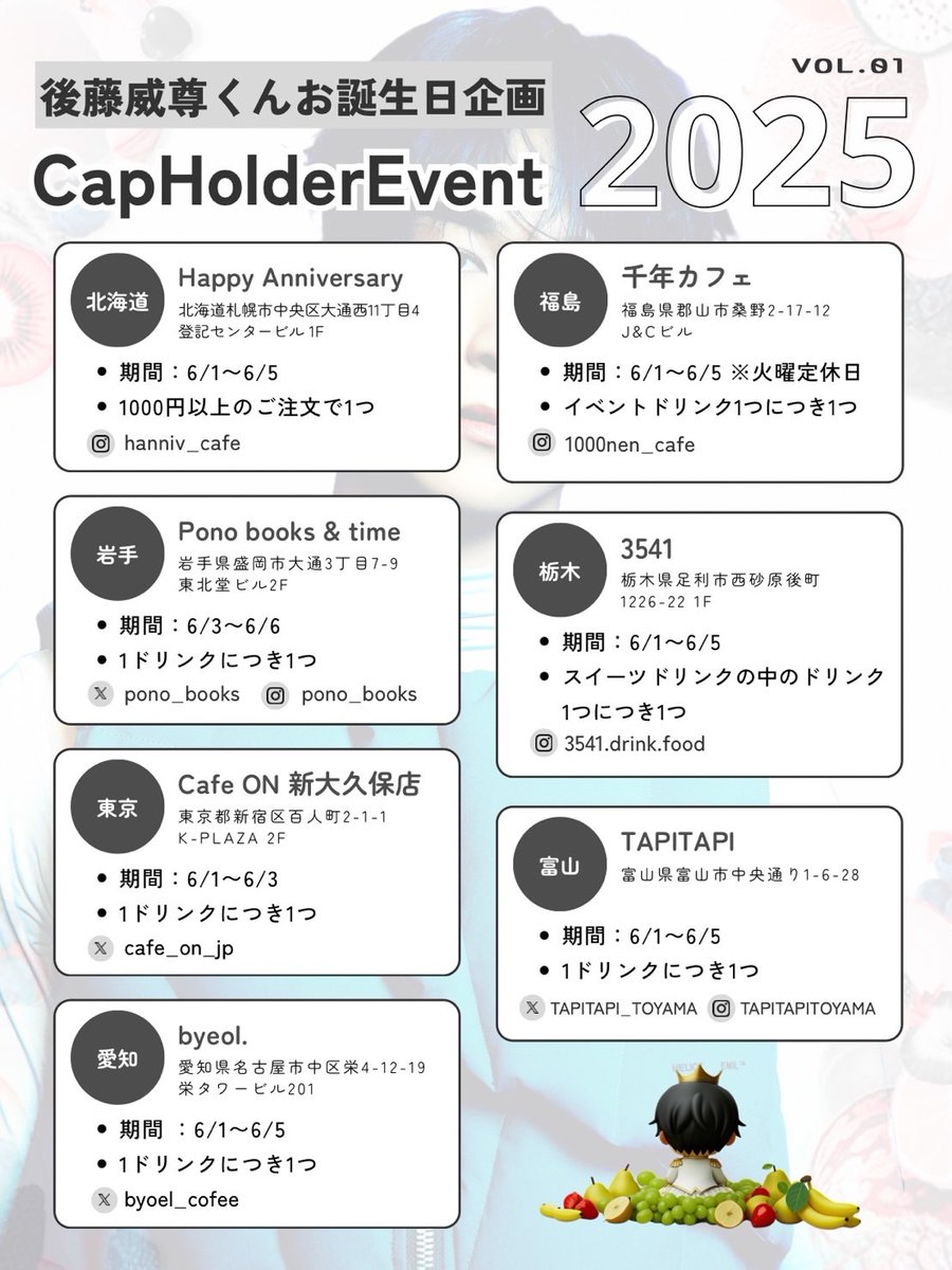 🤍Happy Takeru Day 2025🤍 #INI #後藤威尊 くんのお誕生日をお祝いし