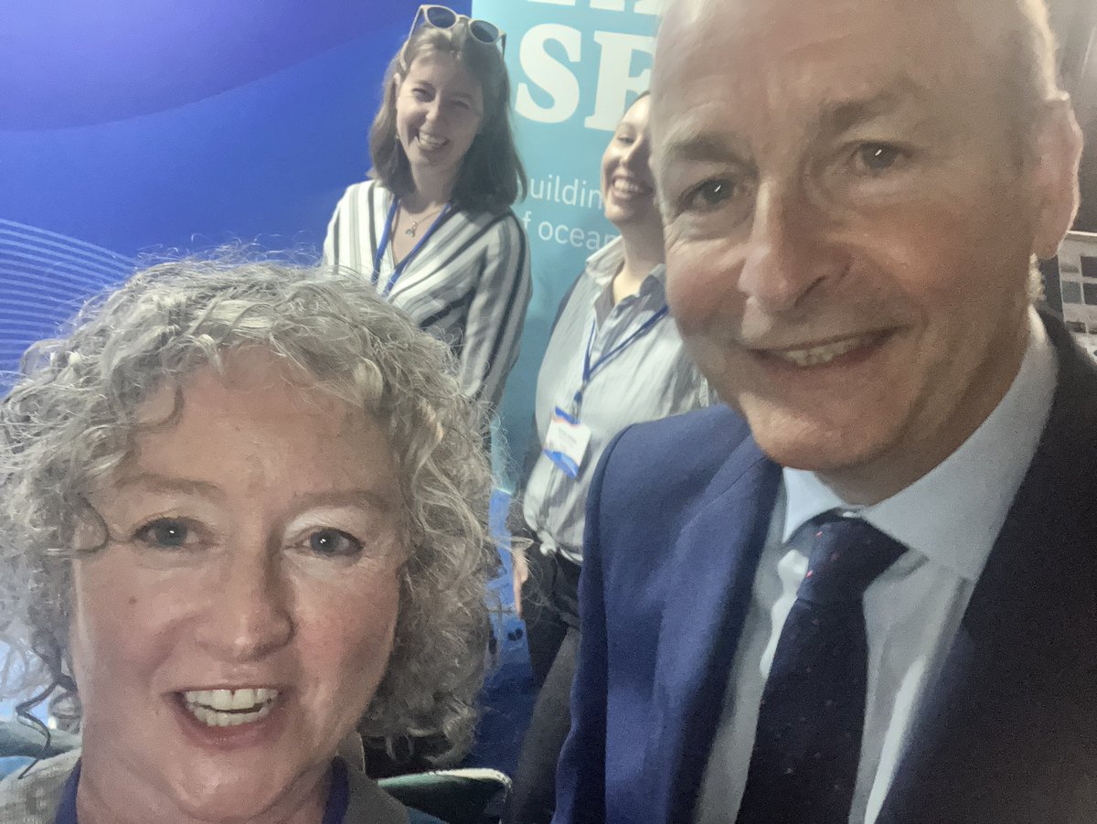 Oonagh Duggan (@naturenymph) on Twitter photo Good to be in #Cork 4 #EuropeanMaritimeDay. Meeting Minister <a href="/timmydooley/">Timmy Dooley</a> and EU Commissioner <a href="/CostasKadis/">Costas Kadis</a>. Was great to also meet An Taoiseach <a href="/MichealMartinTD/">Micheál Martin</a> a champion for biodiversity who has led the way on greater ambition for nature in govt. <a href="/COSullivanTD/">Christopher O’Sullivan TD</a> <a href="/DarraghOBrienTD/">Darragh O'Brien</a> Good to be in #Cork 4 #EuropeanMaritimeDay. Meeting Minister <a href="/timmydooley/">Timmy Dooley</a> and EU Commissioner <a href="/CostasKadis/">Costas Kadis</a>. Was great to also meet An Taoiseach <a href="/MichealMartinTD/">Micheál Martin</a> a champion for biodiversity who has led the way on greater ambition for nature in govt. <a href="/COSullivanTD/">Christopher O’Sullivan TD</a> <a href="/DarraghOBrienTD/">Darragh O'Brien</a>