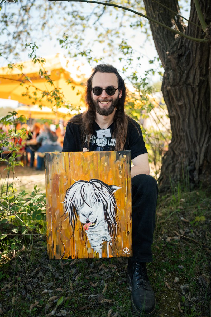 "AlpakaPunk #0002" mit mir / with me 😎 #AlpakaPunks #greys_gallery #NFTs