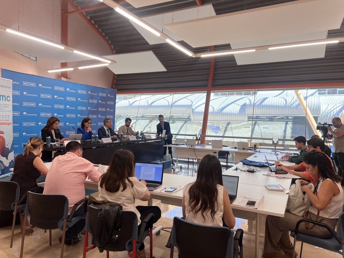 SEIMC (@seimc_) on Twitter photo 📣 #XXVIIICongresoSEIMC | Este jueves, hemos celebrado nuestro encuentro con medios pre-congreso, en el que los doctores Federico García (<a href="/fegarciagarcia/">Federico Garcia</a>), Matilde Sánchez, Javier Membrillo (<a href="/javimembrillo/">Javier Membrillo</a>) y Nieves Larrosa (<a href="/nlarrosafiscal/">Nieves Larrosa Escar</a>) han analizado las principales 📣 #XXVIIICongresoSEIMC | Este jueves, hemos celebrado nuestro encuentro con medios pre-congreso, en el que los doctores Federico García (<a href="/fegarciagarcia/">Federico Garcia</a>), Matilde Sánchez, Javier Membrillo (<a href="/javimembrillo/">Javier Membrillo</a>) y Nieves Larrosa (<a href="/nlarrosafiscal/">Nieves Larrosa Escar</a>) han analizado las principales
