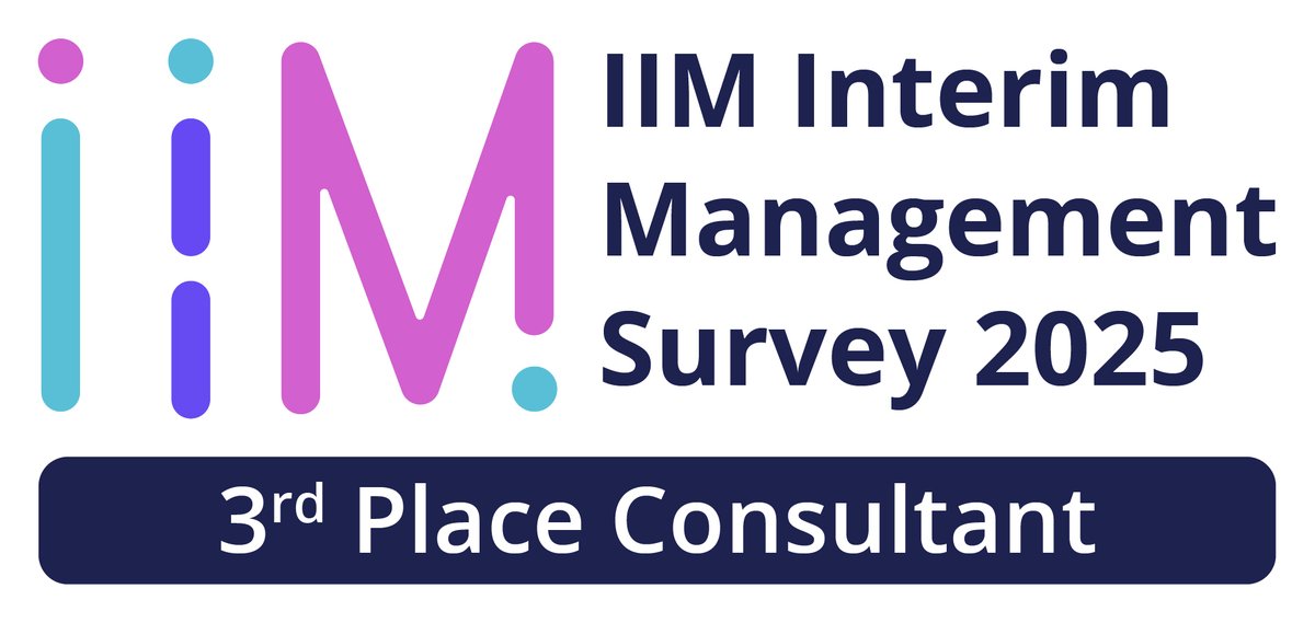 And so,  returning to the Consultants, 3rd placed Consultant this year is Anna-Marie McGraw (ZRG). Many congratulations Anna-Marie! #iimsurvey2025 #interimmanagement