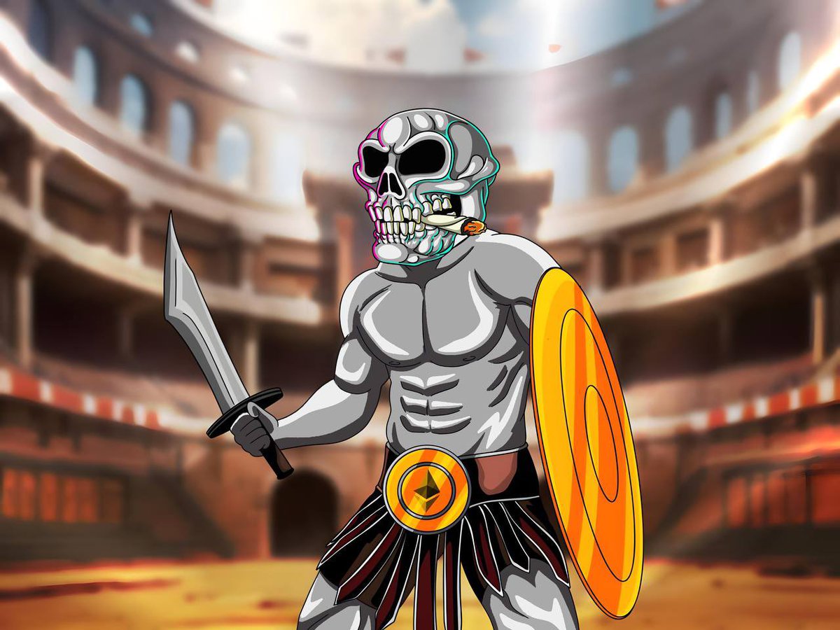 #Boochie the Ethereum Gladiator ⚔️