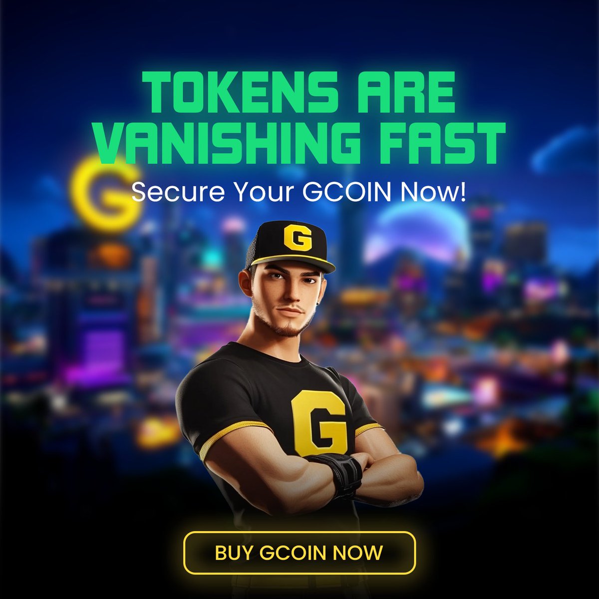 playgagateam's tweet image. TOKENS ARE VANISHING FAST! 
The countdown has begun! Don’t miss your chance to grab GCOIN before it's gone.

Click below to BUY GCOIN NOW and stay ahead of the game! 
#BuyGCOINNow - PlayGaga.com

#GCOIN #GameTokens #CryptoGaming #NFTGaming #PlayToEarn #LevelUp