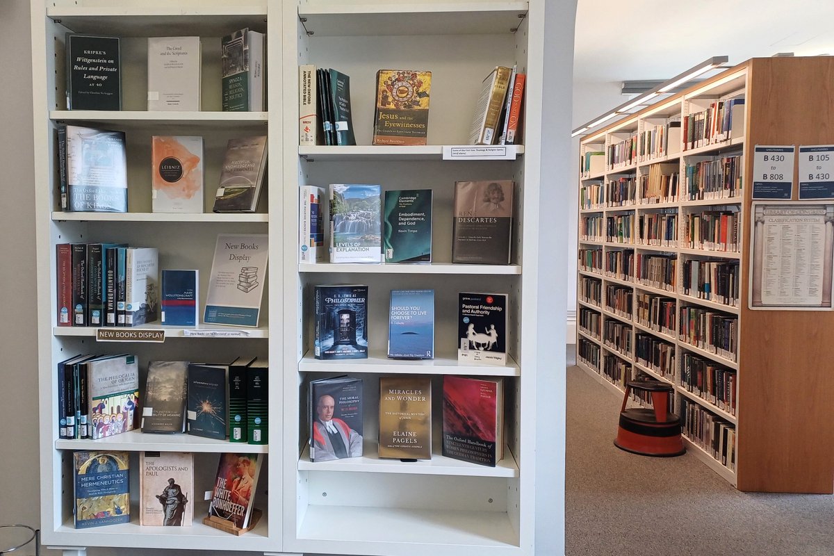 PTFLOxford's tweet image. Our new books display is filling up! We've been hard at work procuring the latest scholarship ✨📚✨