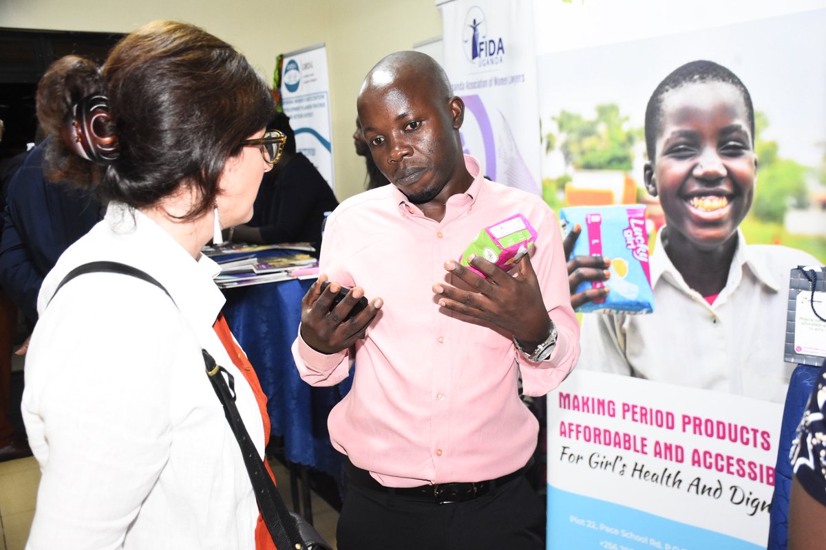 VacNet_'s tweet image. We are participating in the CSO Bazaar organized by #EUmissionsUganda. showcasing our Lucky Girl pads affordable, eco-friendly products tackling period @CUSP_Uganda poverty and empowering girls and women in Uganda.  #CUSP_Uganda #CSOBazaar2025 #LuckyGirlPads