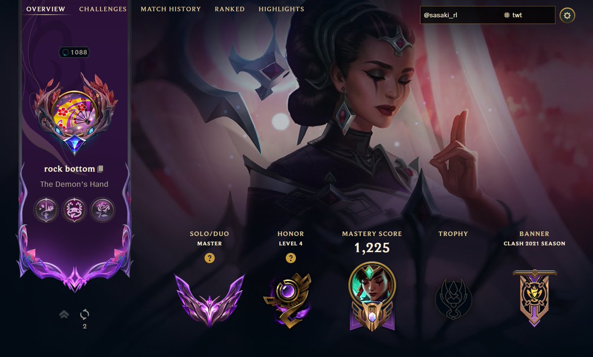 not that anyone cares but i might be rank 1 on profile aesthetic ladder