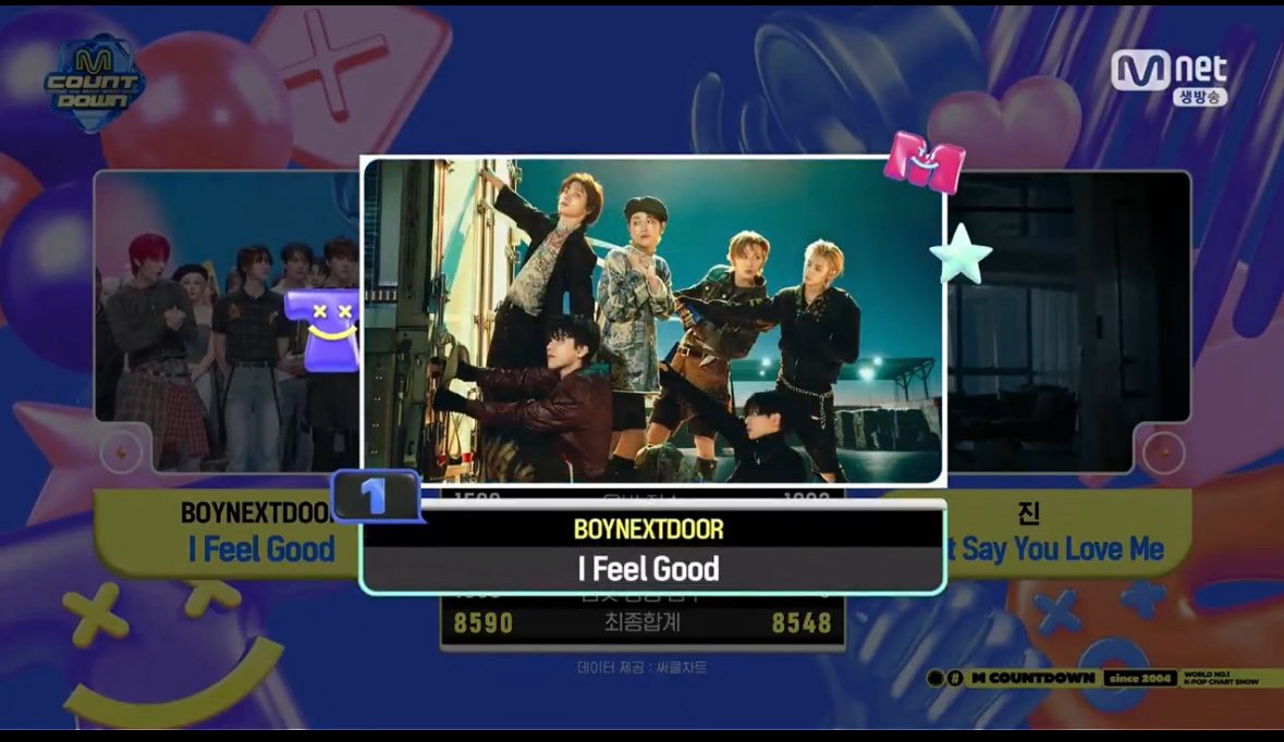 🩵🩵 🎉Congratulation🎉🩵🩵

✨✨🏆M COUNTDOWN 1位🏆✨✨
   ✨✨BOYNEXTDOOR✨✨
    ✨おめでとうございます✨

<a href="/BOYNEXTDOOR_KOZ/">BOYNEXTDOOR</a> 
<a href="/BOYNEXTDOOR_twt/">BOYNEXTDOOR_twt</a> 

#BOYNEXTDOOR #보이넥스트도어 
#I_Feel_Good
#IFeelGood_1stwin
#BOYNEXTDOOR10thWin