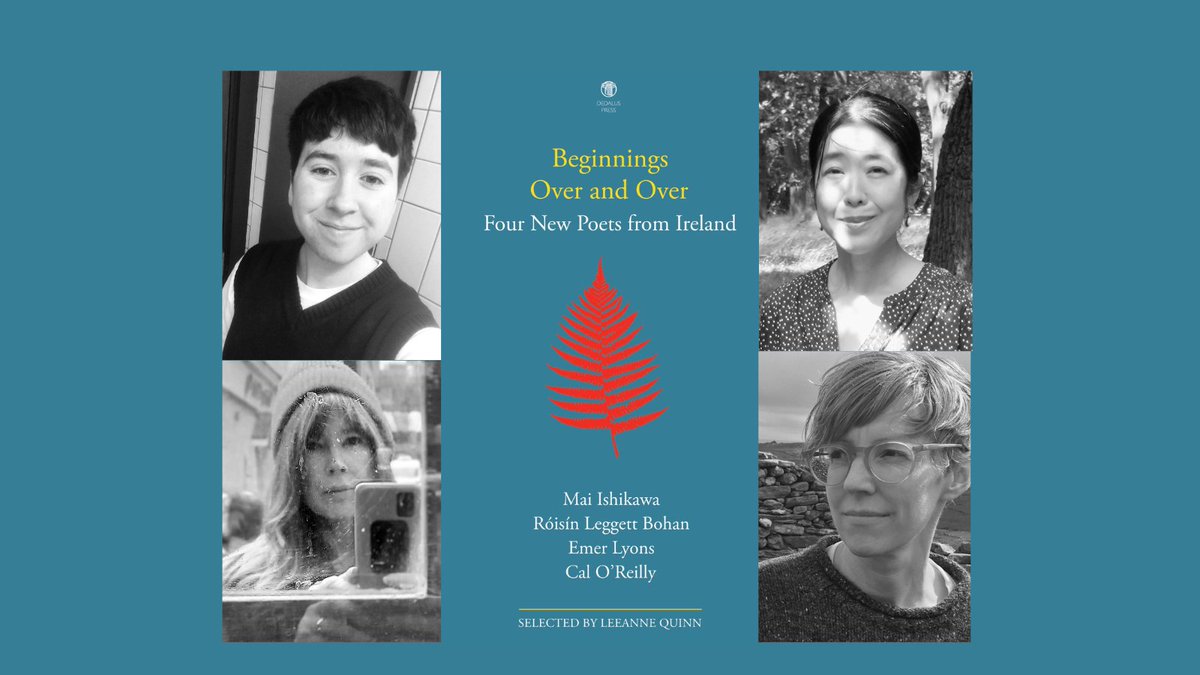 LeggettBohan's tweet image. Cork launch of 'Beginnings Over and Over' @WaterstonesCork Tuesday 27th of May at 6:30pm. We'd love to celebrate with you! Introductions by the effervescent @Leeanne_Quinn_ Readings by Cal O'Reilly, Mai Ishikawa & Róisín Leggett Bohan 🩶