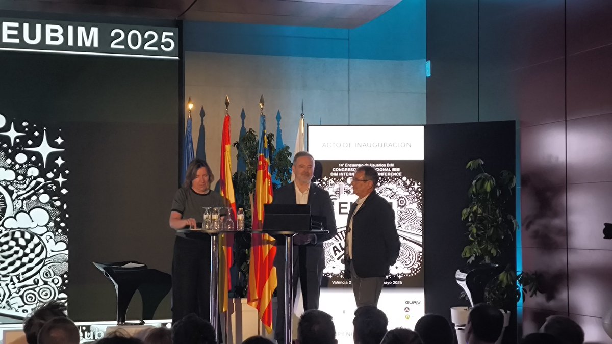 Inauguración del <a href="/_eubim/">EUBIM ® Congreso Internacional BIM</a> 2025!
Disputando, de nuevo, de la <a href="/EtsieUpv/">ETSIE_UPV</a>