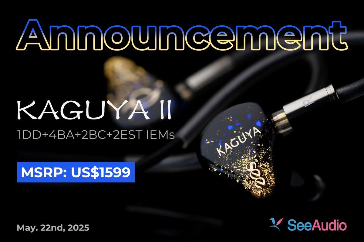 👑次元を超えるフラッグシップIEM！ 【新入荷アラート】 SeeAudio