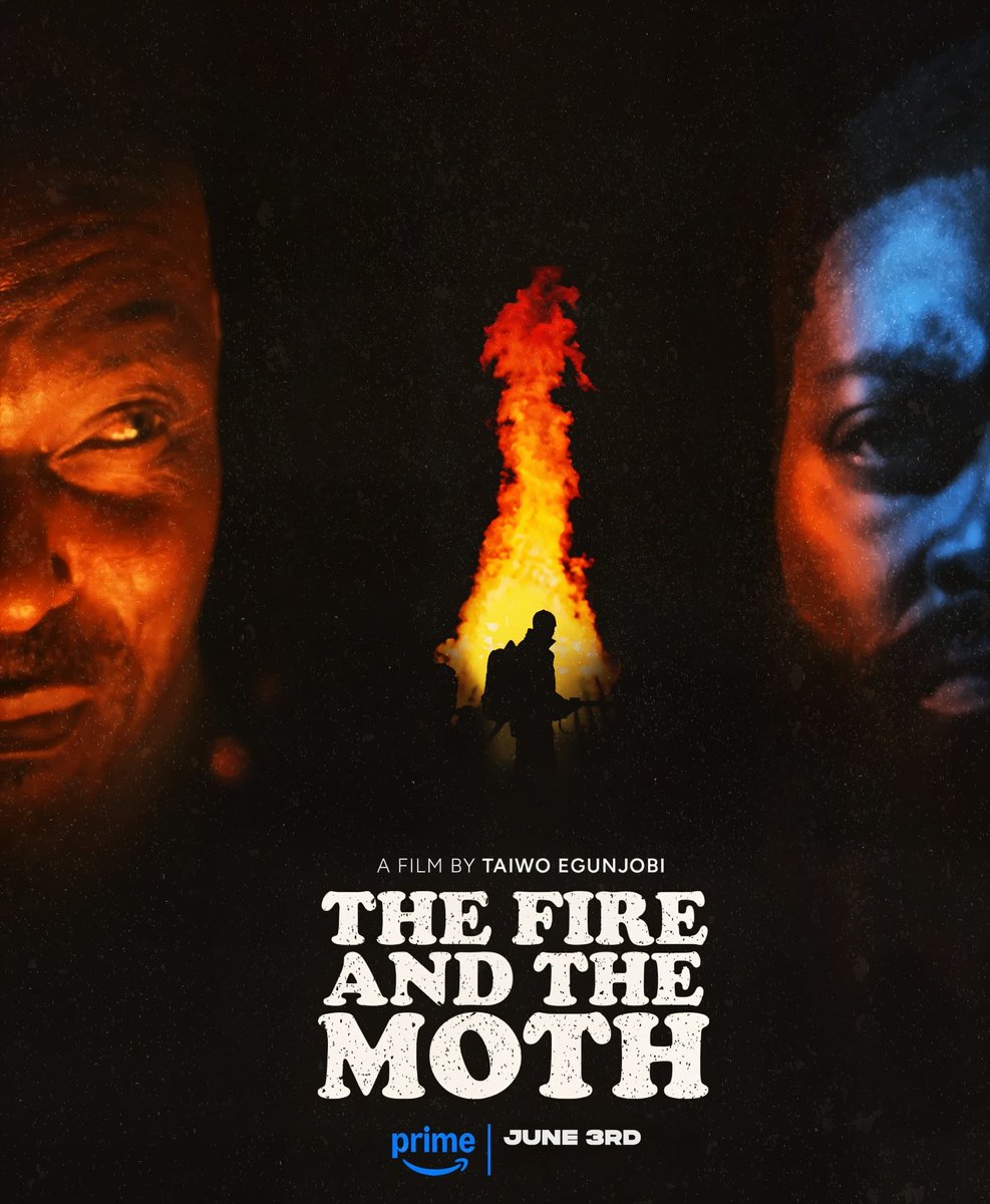 nazonuzo's tweet photo. I'm glad I saw this at the screening. The Flame and the Moth is such a compelling neo-western set in the smugglers’ corridor of Oyo. Just like Green Fever, @Tai_Egunjobi loves telling stories of desperate men and women pushed to the edge. Don't miss it on @PrimeVideo June 3rd. https://t.co/nkBEQ0vpSB