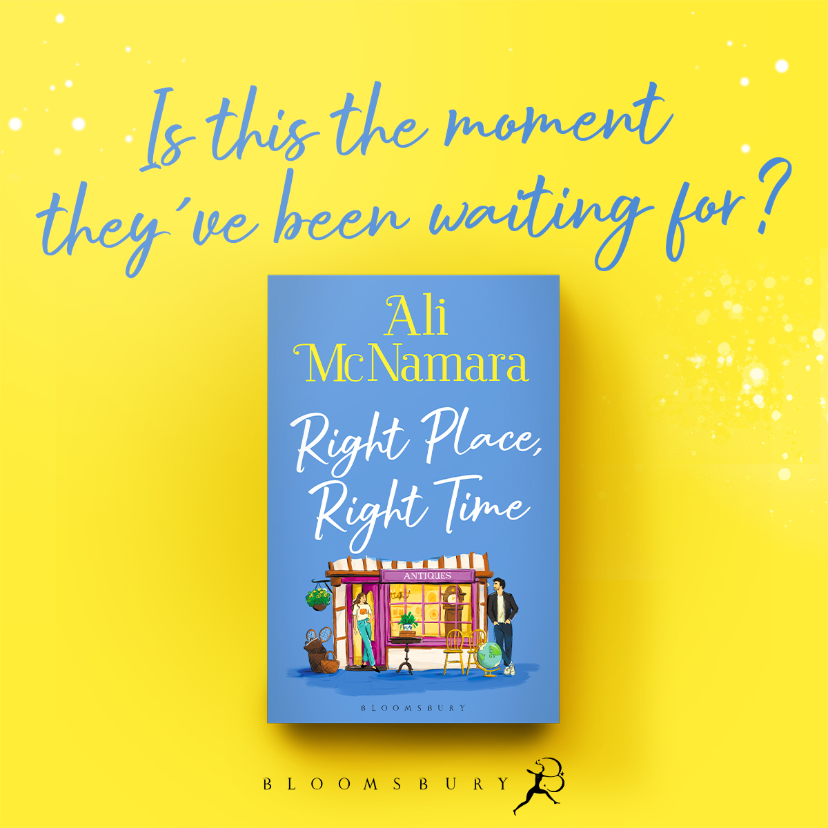 Bloomsbury Books UK (@bloomsburybooks) on Twitter photo ‘Charming and utterly intriguing’ Katie Fforde
Readers, rejoice! <a href="/AliMcNamara/">Ali McNamara</a> is back with a new, intriguing story of love, antiques and the power of fateful meetings 😍
#RightPlaceRightTime is out in paperback, ebook and audio on June 19th, pre-order your copy today! ‘Charming and utterly intriguing’ Katie Fforde
Readers, rejoice! <a href="/AliMcNamara/">Ali McNamara</a> is back with a new, intriguing story of love, antiques and the power of fateful meetings 😍
#RightPlaceRightTime is out in paperback, ebook and audio on June 19th, pre-order your copy today!