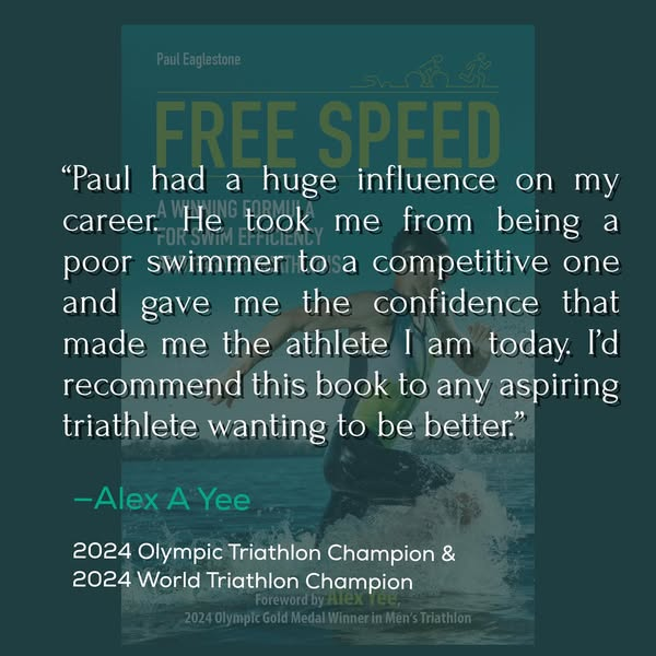 sports_meyer's tweet photo. Out now—FREE SPEED: A Winning Formula for Swim Efficiency and Faster Triathlons! @paul67cpt 
#alexyee #olympictriathlon #newbook #swimtechnique #triathlonswimming #MeyerandMeyerSport #thesportspublisher @Cardinal_Pub  #fasterswim https://t.co/q3vHG822O8
