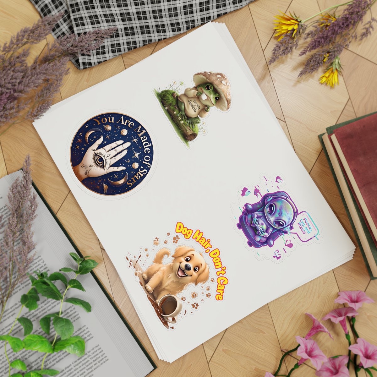 Ayejaeys's tweet image. Sticker Sheet Bundle (4pcs) – Cottagecore Frog, Celestial Quotes, Gamer Alien, Dog Mom Vinyl Decals

Grab your set now on my Etsy! 🐸🌌🎮🐶

#StickerBundle #CottagecoreStickers #GamerAlienDecal #DogMomHumor #CelestialQuotes #Laptop #JournalDecals #EtsyStickers #AestheticStickers