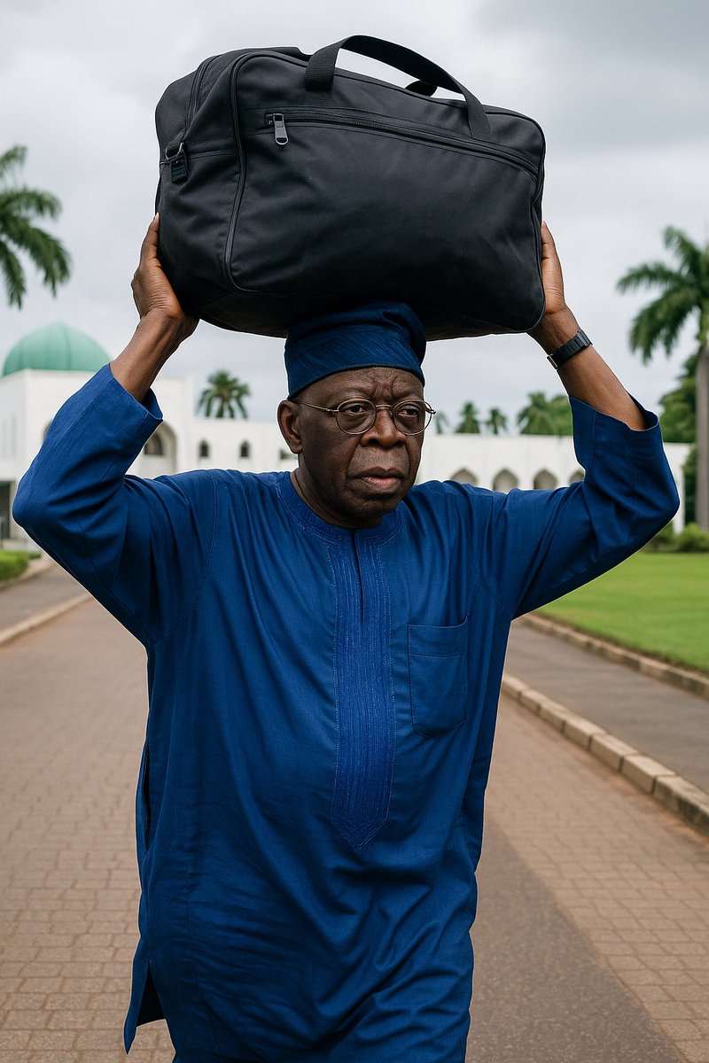 Ahmedumar___'s tweet photo. In 2027, by God’s unfailing grace, Tinubu will leave Aso Villa and return to Lagos. Nigeria cannot afford four more years of failure! @elrufai https://t.co/Iisjze3TJD