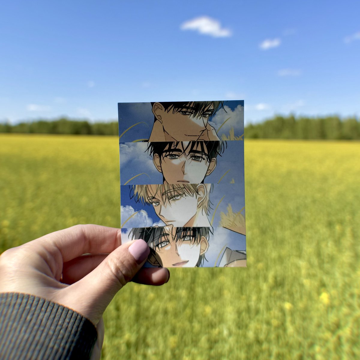These are some of the most beautiful lenticular cards I've ever bought! Crisp and very bright 🌼
I love it ❤️

<a href="/GIRANG1314/">기랑</a> <a href="/webtoonshop/">웹툰샵</a> thank you 💕

#네가없는세계 #네없세 #A_WORLD_WITHOUT_YOU
