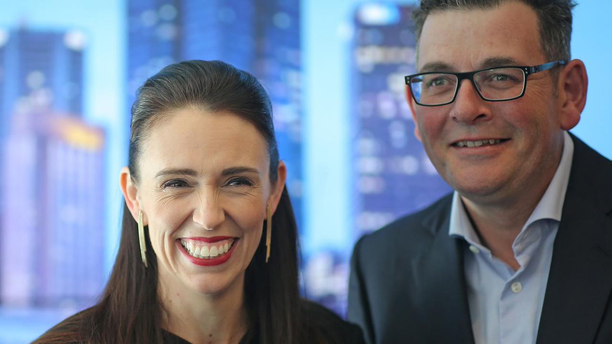I have an update, this may very well be the winning piece of information. Dan Andrews and Jacinda Adern, have both been seen, in a photo. That's pretty concrete info that I think will be critical to the case.