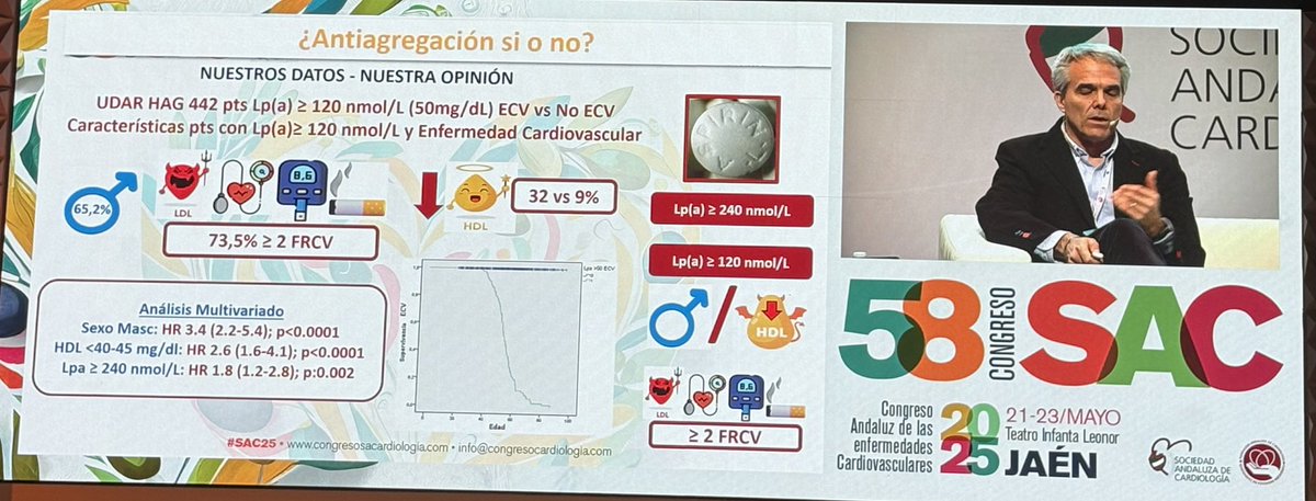 Almudena Castro Conde (@almucastro01) on Twitter photo Mesa de metabolismo lipídico e inflamación en #sac25:
🩸Lp (a): aplastantes datos del aumento del riesgo vascular exponencial a la elevación de Lp(a).
🩸 Lp (a) : Antiagregación: sí o no?
🩸
<a href="/MAROSFO/">Rosa Fernandez</a> <a href="/Gustavo22205004/">Gustavo Cortez💙💛💙💛💙</a> Mesa de metabolismo lipídico e inflamación en #sac25:
🩸Lp (a): aplastantes datos del aumento del riesgo vascular exponencial a la elevación de Lp(a).
🩸 Lp (a) : Antiagregación: sí o no?
🩸
<a href="/MAROSFO/">Rosa Fernandez</a> <a href="/Gustavo22205004/">Gustavo Cortez💙💛💙💛💙</a>