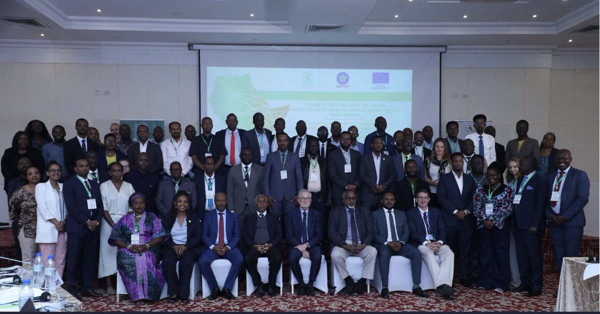 Glad to flag off the dialogue in Urban Dimensions of Forced Displacement in the IGAD Region, in #AddisAbaba, Ethiopia.

With Mayors from cities from the IGAD Region, and partners such as the Cities Alliance, European Union, World Bank, UNHCR, UN-Habitat, GiZ, IOM, and others, a