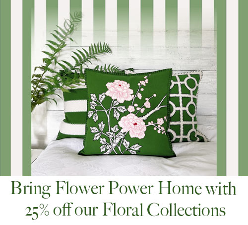 Whether you love delicate blossoms or bold botanical blooms, our hand-embroidered cushions will bring the Power of Flowers to your home.
Simply enter code SPRING25 at checkout - ends 26/5 janconstantine.com