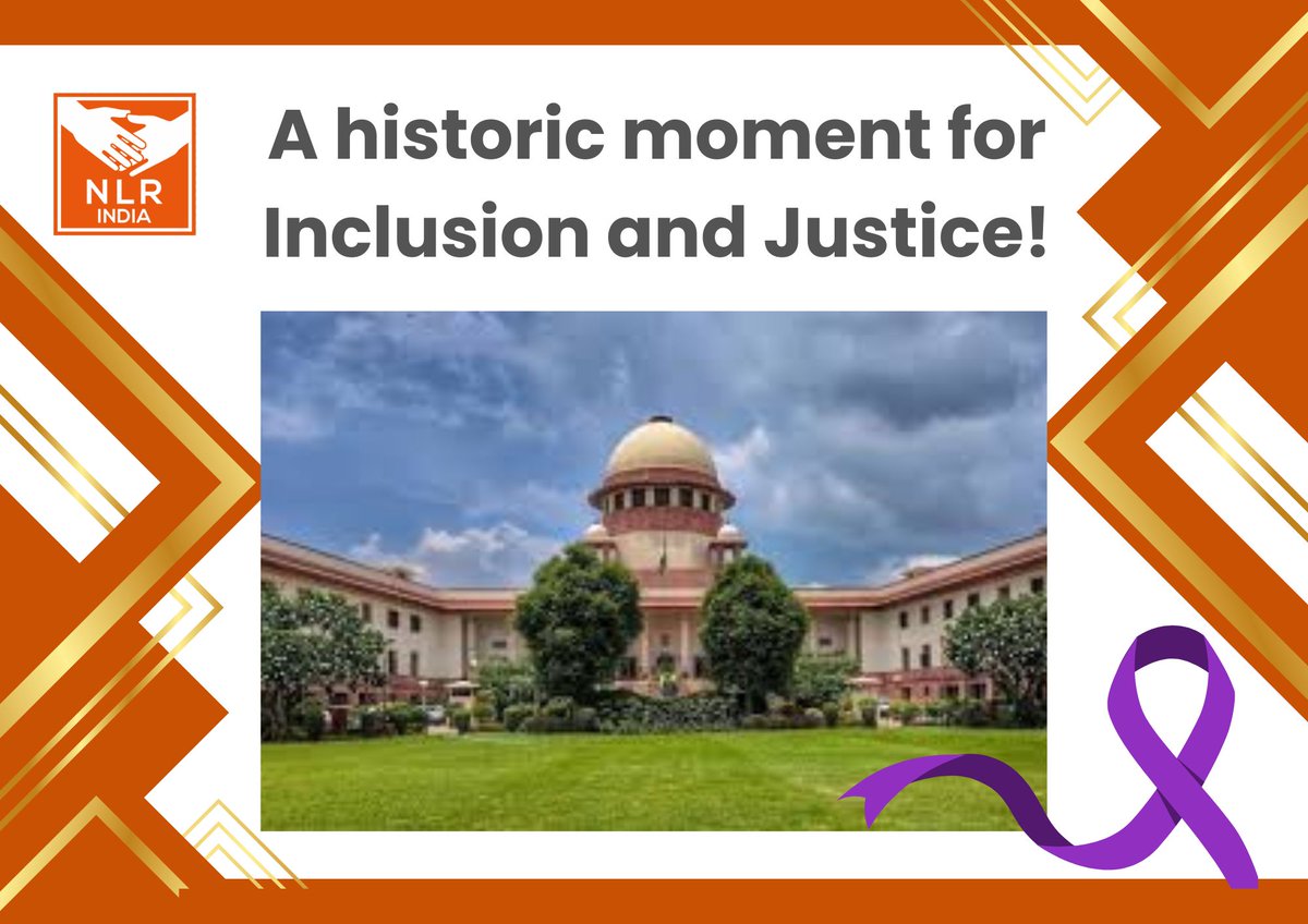 A historic moment for justice and inclusion!

The Hon’ble Supreme Court of India on the 8thof May, 2025 has directed all States and Union Territories to identify and repeal laws that discriminate against persons affected by leprosy. 

#socialworkers #socialworklife #community